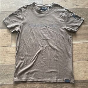 Kenneth Cole Tan Short Sleeve Men's Tee